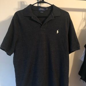 steel grey polo
